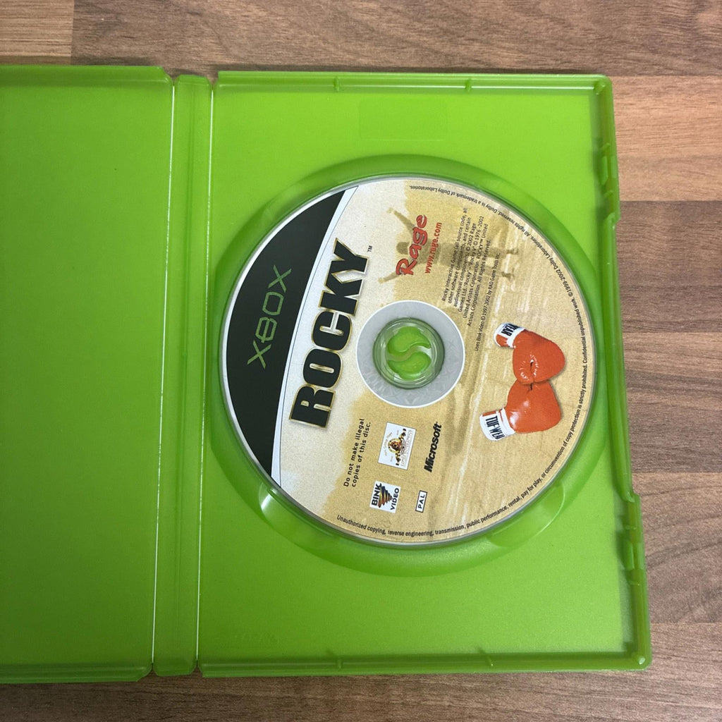 Rocky Xbox Game 2002 UK Tested Working  in Original Box