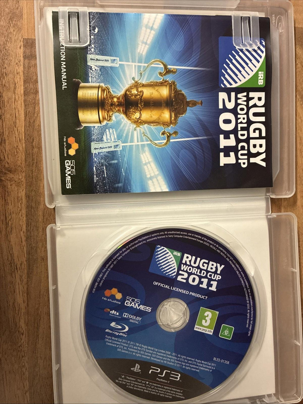 Rugby World Cup 2011 (PS3)-Good