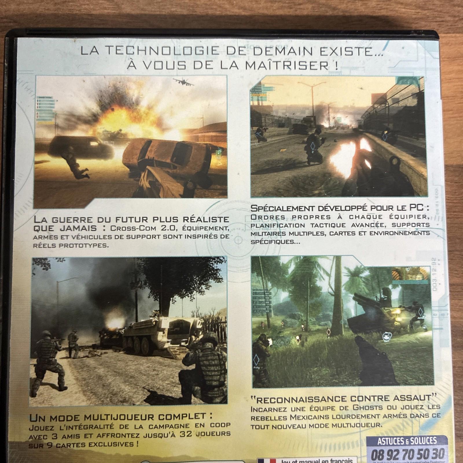 Tom Clancy's Ghost Recon: Advanced Warfighter 2 (PC: DVD, 2006)