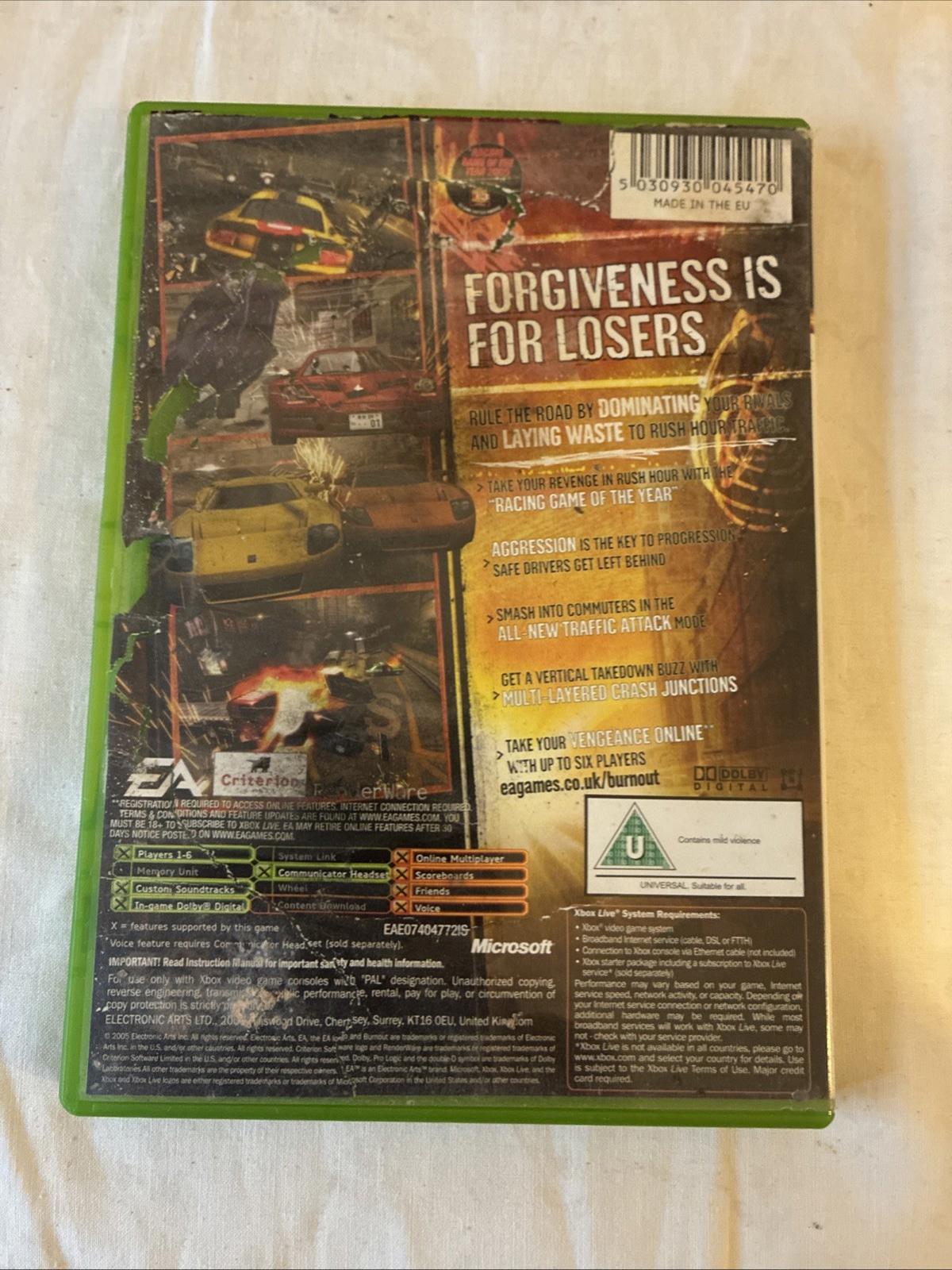 Burnout Revenge Original Xbox Complete in Good Condition With Manual
