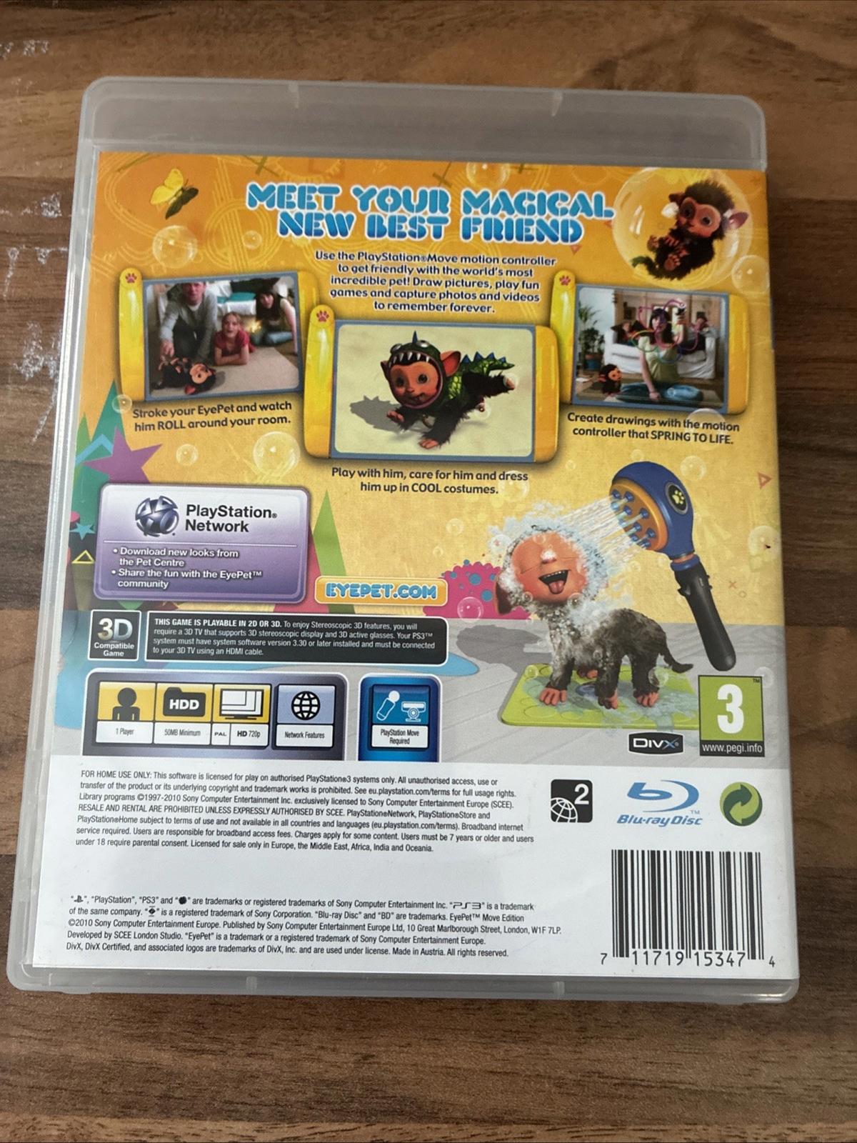 EyePet -- Move Edition (Sony PlayStation 3, 2010) - Asian Version