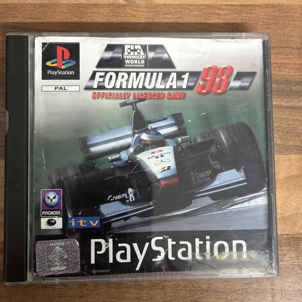 Formula One 98 PS1 (COMPLETE INC MANUAL) Sony Playstation