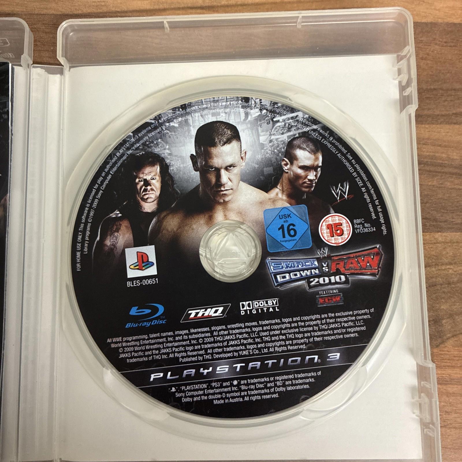 WWE Smackdown vs Raw 2010 (PS3) (Sony PlayStation 3 2009) Video Game