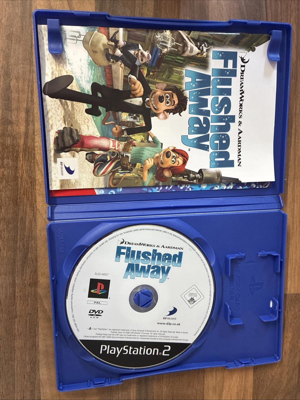 Flushed Away (Playstation 2 PS2 Game) Complete With Manual
