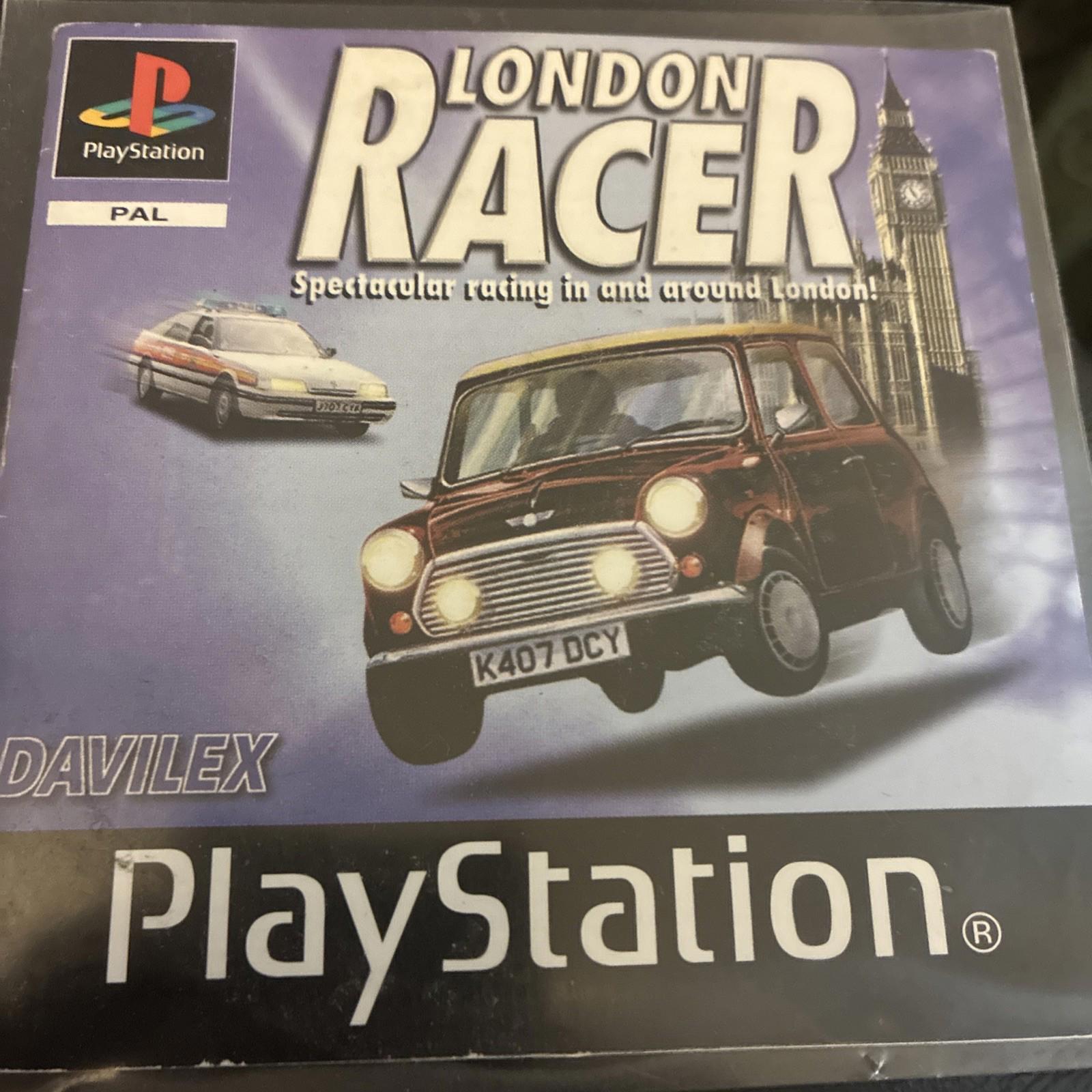 Sony Playstation 1 PS1 Game London Racer. Manual and disc only