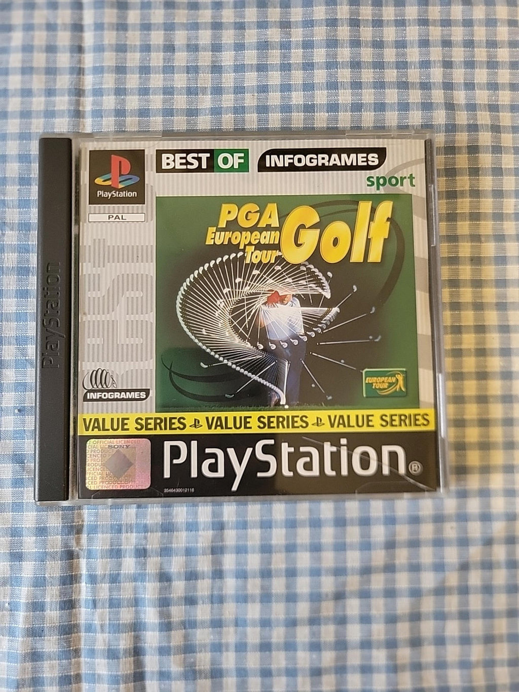 PGA European Tour Golf (PlayStation 2000) Video Game Mint Condition With Manual