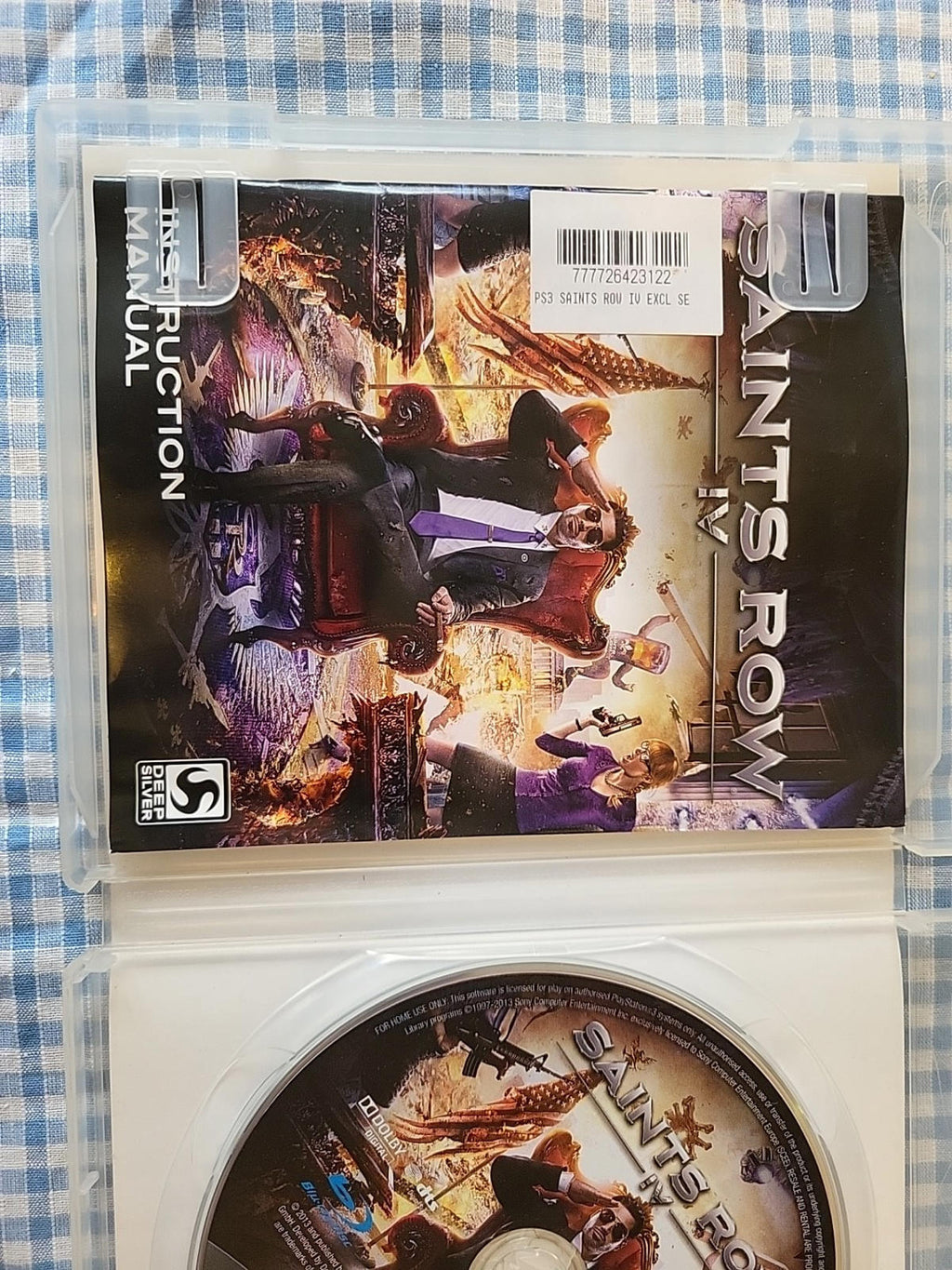 Saints Row IV, Commander In Chief Edition Sony PlayStation 3 With Manual UK PAL