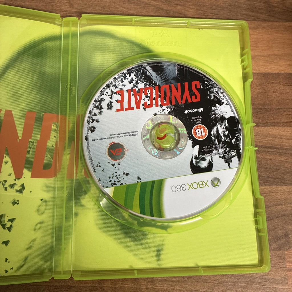 Syndicate Executive Edition XBOX 360 Video Game Original UK Release Mint Cond