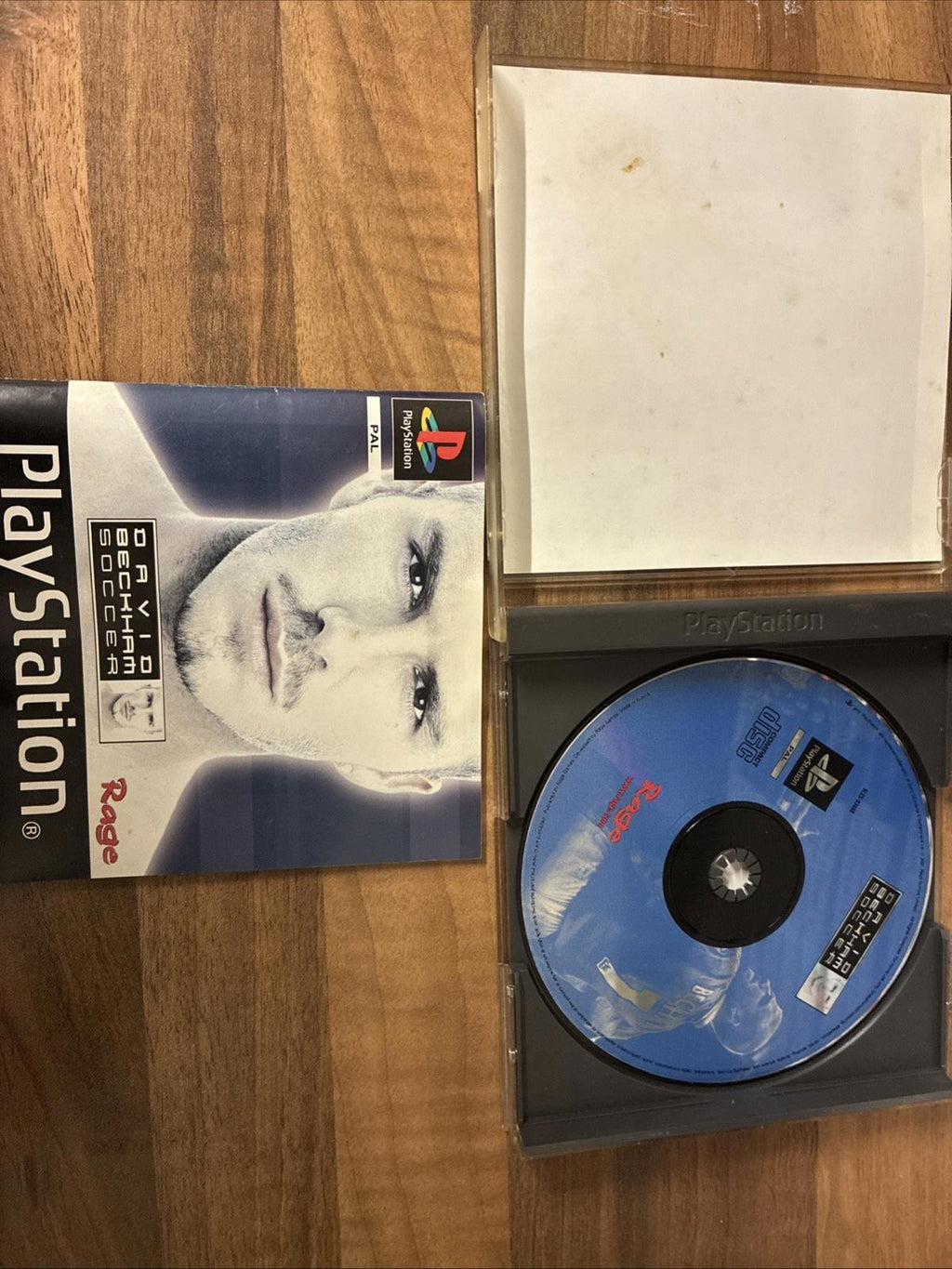 David Beckham Soccer - Sony Playstation PS1 Complete With Manual