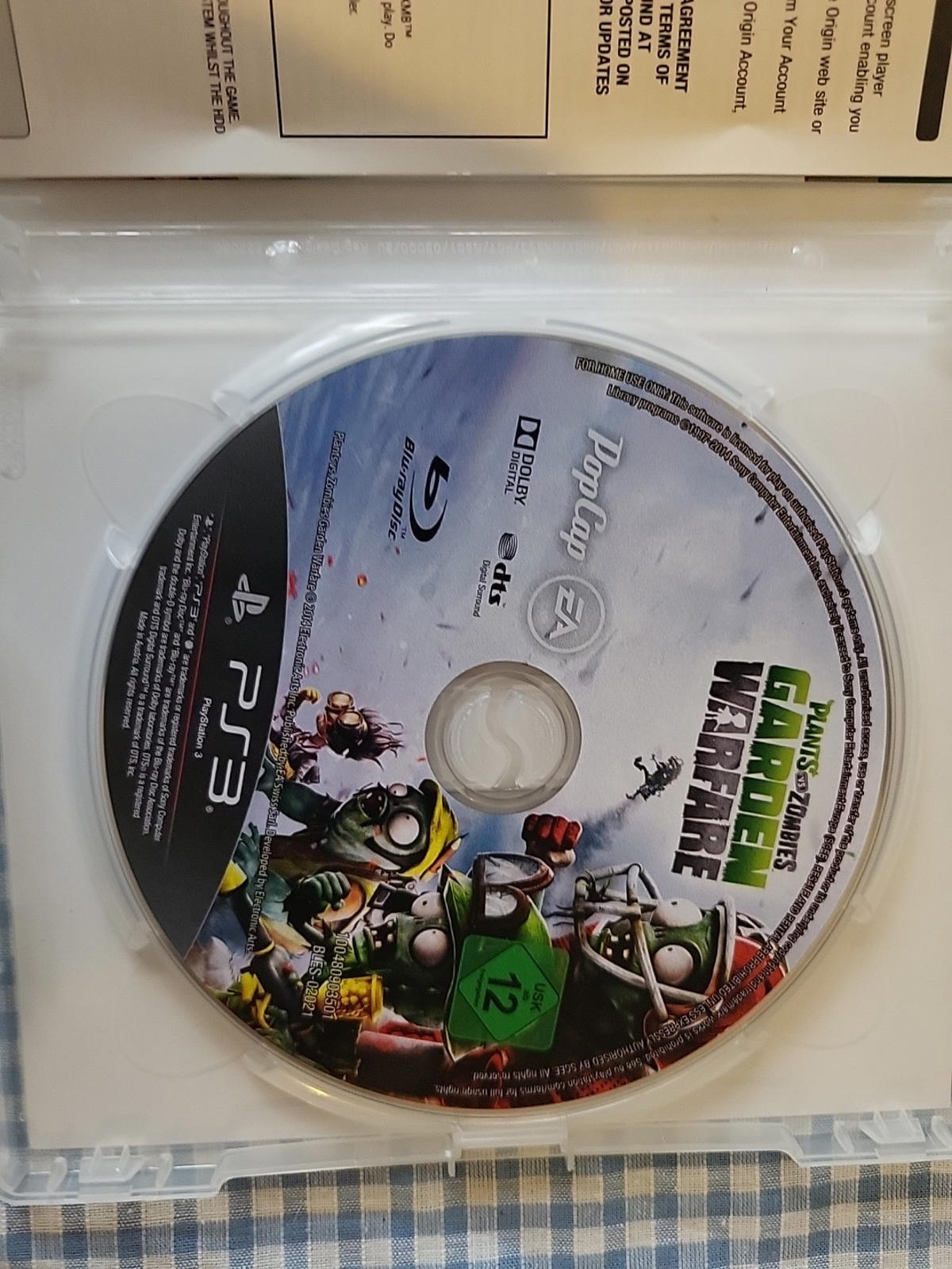 Plants vs Zombies: Garden Warfare (PlayStation 3) In Very Good Condition UK PAL