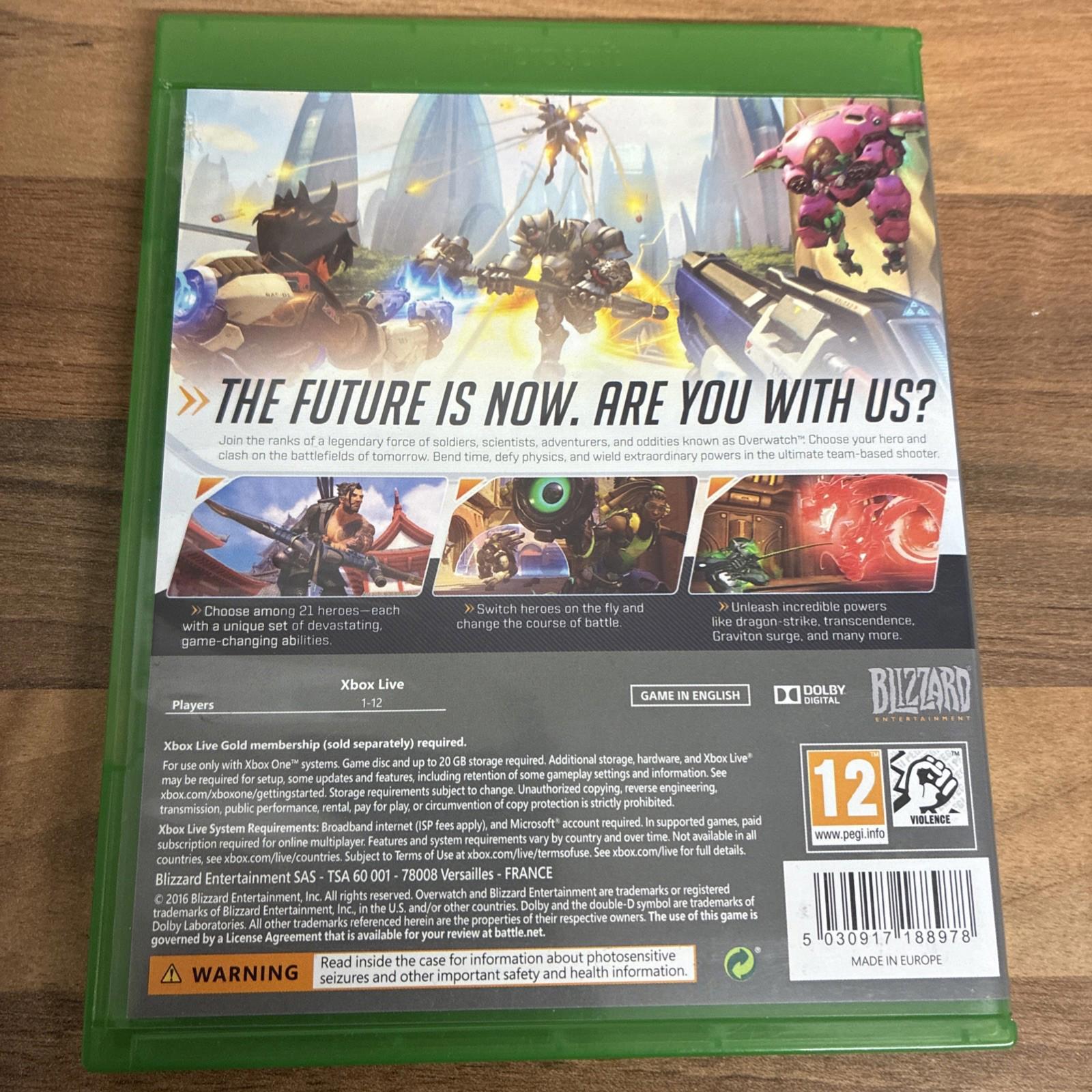 Overwatch (Xbox One, 2016)