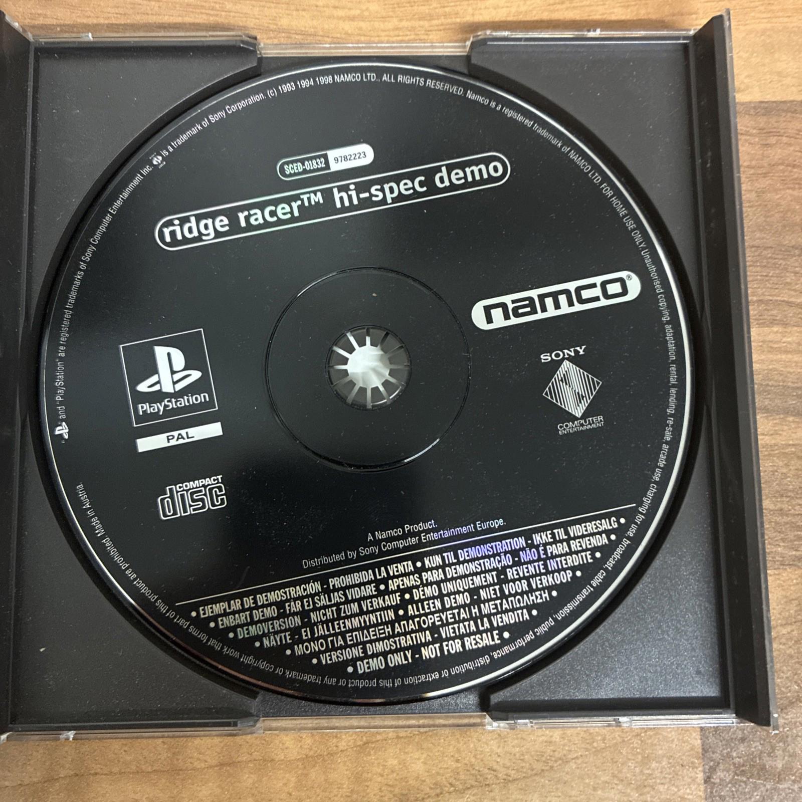 Ridge Racer Type 4 Sony PlayStation 1 (PS1) Complete With Demo (PAL)