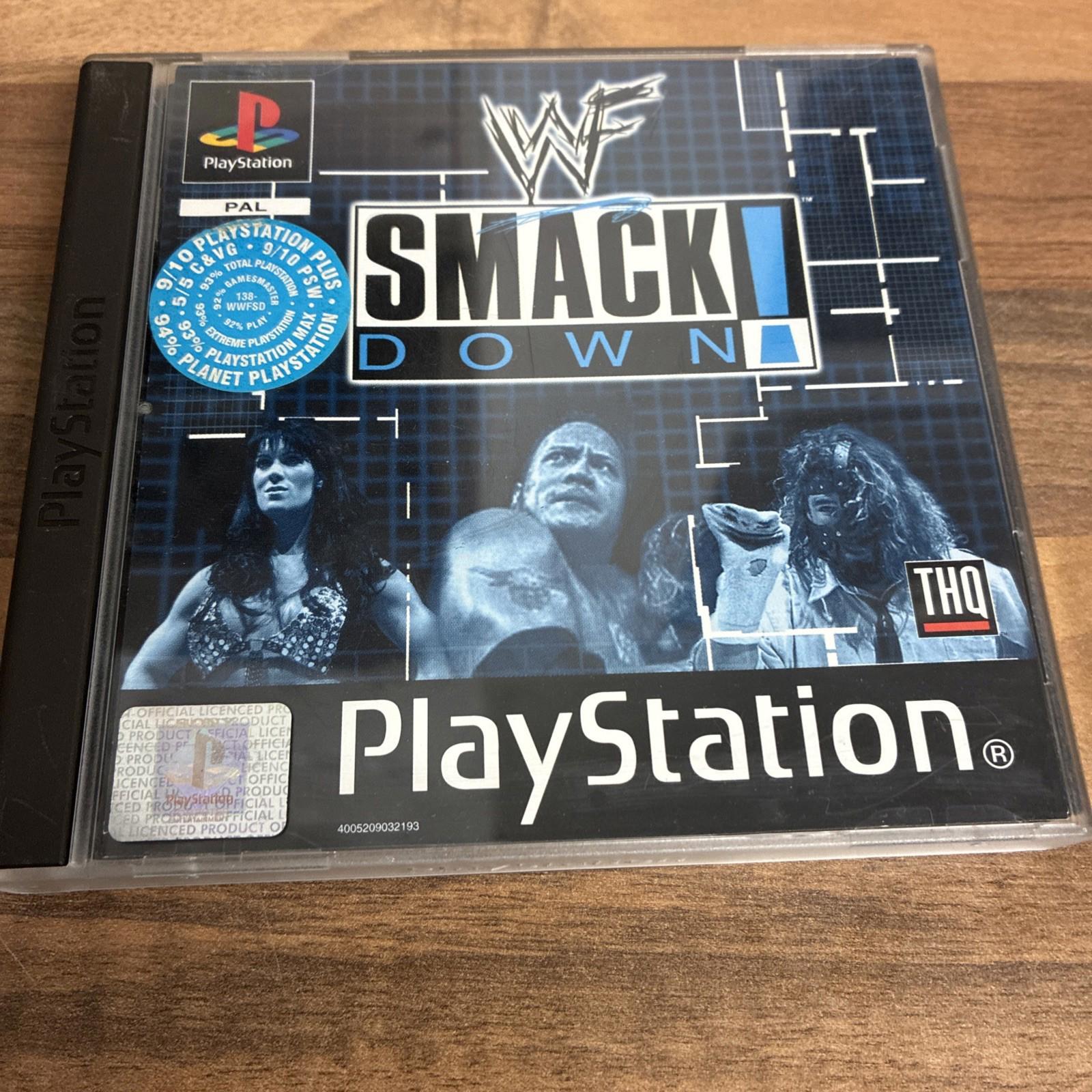 WWF Smackdown 2 PS1 (COMPLETE) black label NEAR MINT PlayStation one
