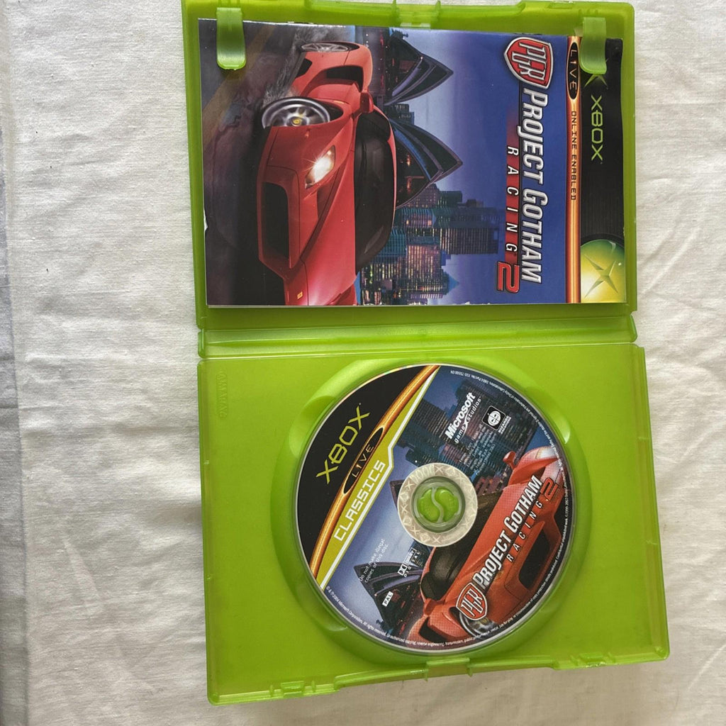 Project Gotham Racing 2 - Xbox With Manual In Very Good Condition