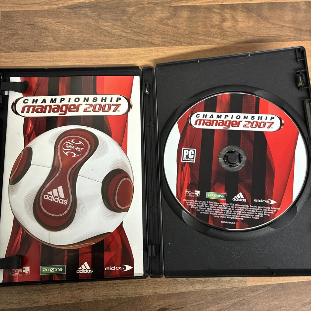 Championship Manager 2007 PC CD Rom Game Complete