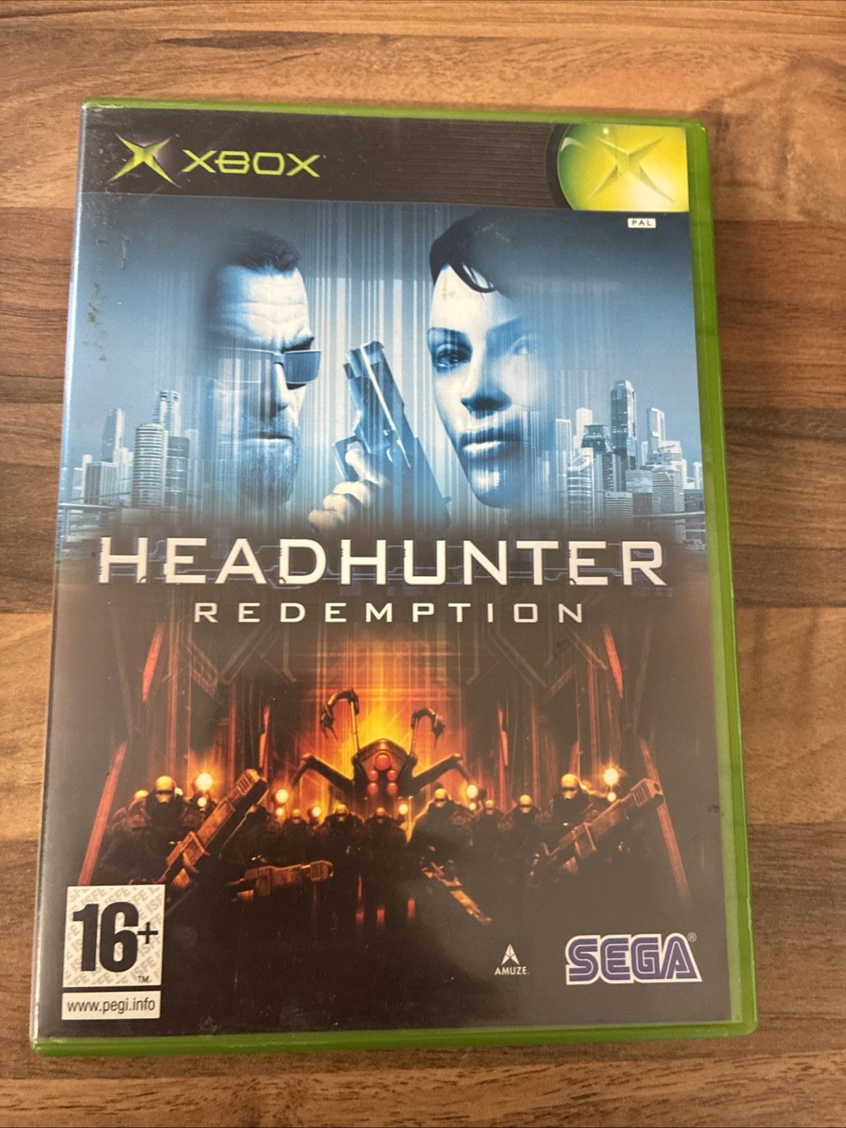 Headhunter: Redeption (Microsoft Xbox, 2004) - Complete With Manual