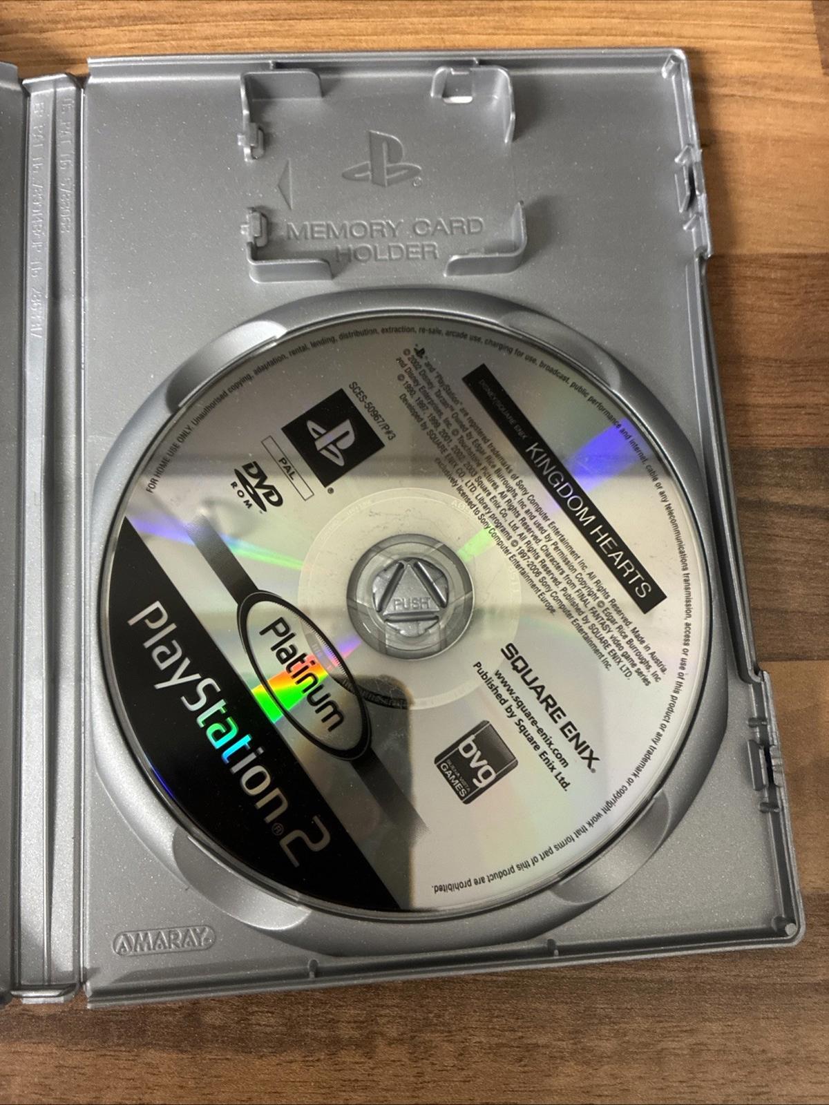 Kingdom Hearts Platinum (Sony PlayStation 2, 2003) - European Version