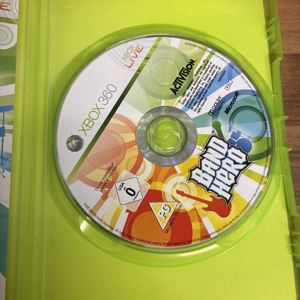 Band Hero (Xbox 360, 2009) – Complete PAL – Tested & Working – Good Condition