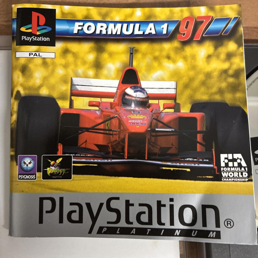 Formula 1 97 - Sony PlayStation 1 PS1 Game Complete With Manual