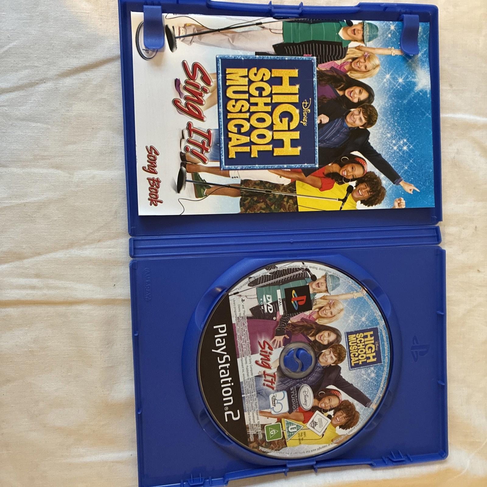 High School Musical: Sing It (PlayStation 2, 2007) - European Version