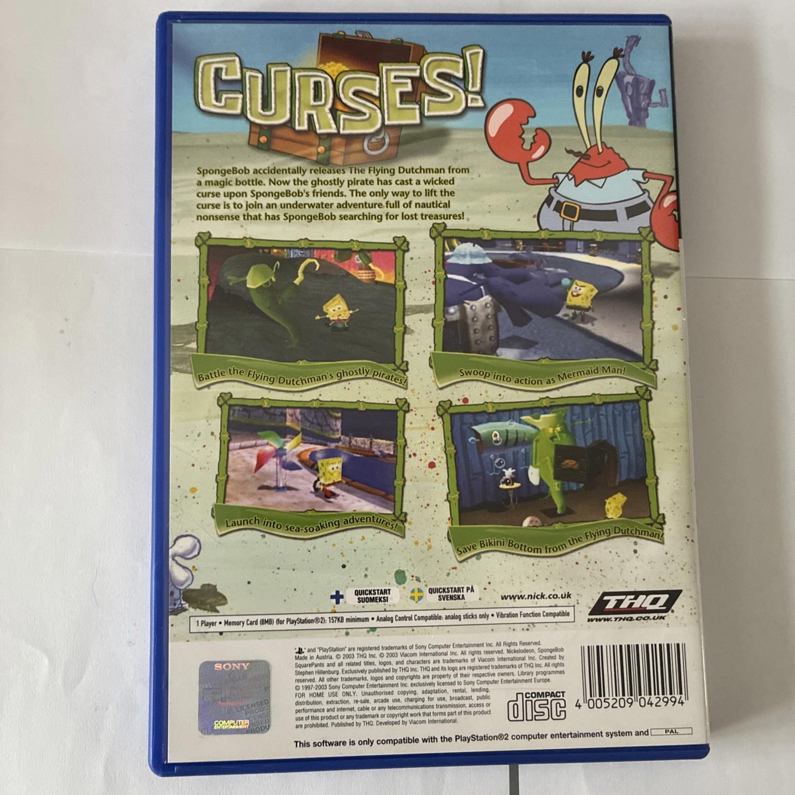 SpongeBob SquarePants: Revenge of the Flying Dutchman (PS2) Adventure MINT