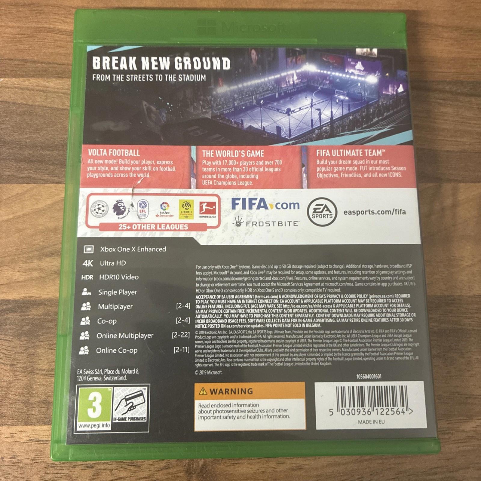 FIFA 20 -- Standard Edition (Microsoft Xbox One, 2019)