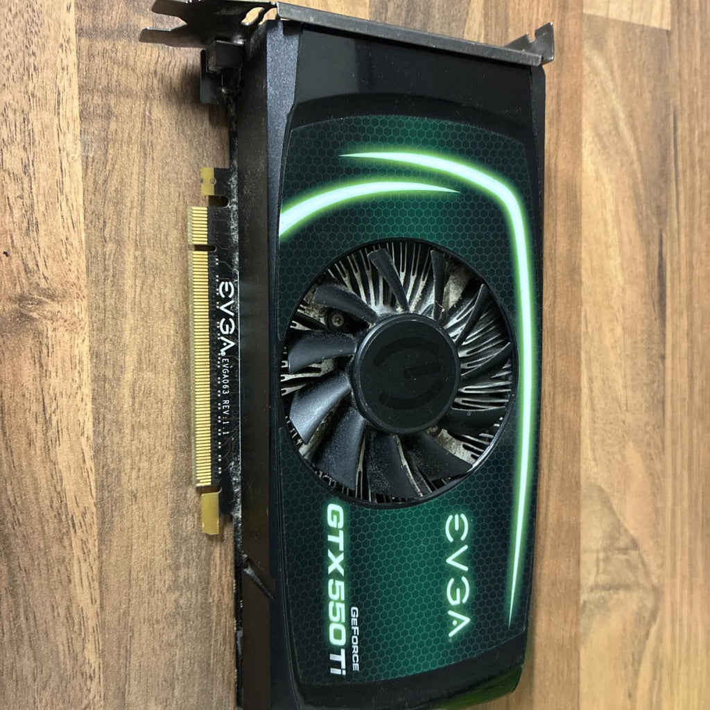EVGA GeForce GTX 550 Ti (1024 MB)Graphics Card Working condition comes. HDMI