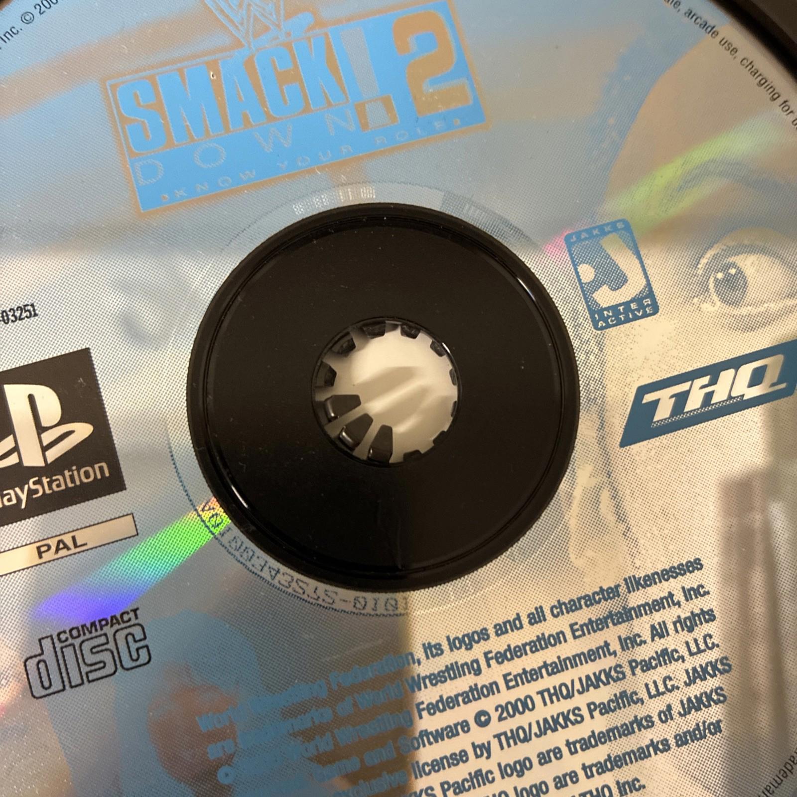 WWF SmackDown 2: Know Your Role (Sony PlayStation 1, 2001) - US Version