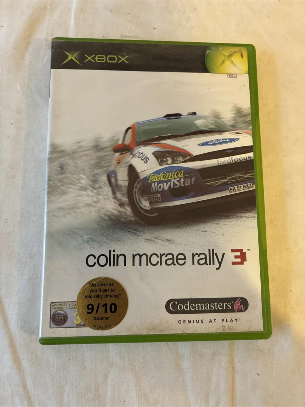 Colin McRae Rally 3 (Microsoft Xbox, 2002) - European Version