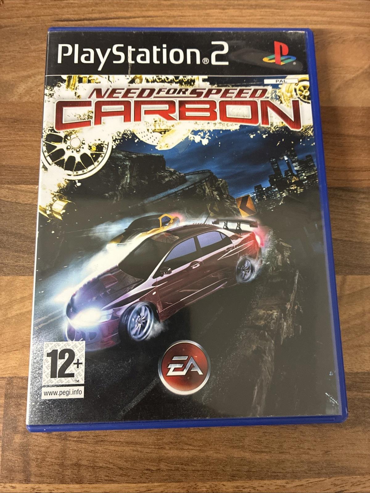 Need For Speed Carbon (Sony PlayStation 2, 2006) Pegi 12+ In Very Good Condition