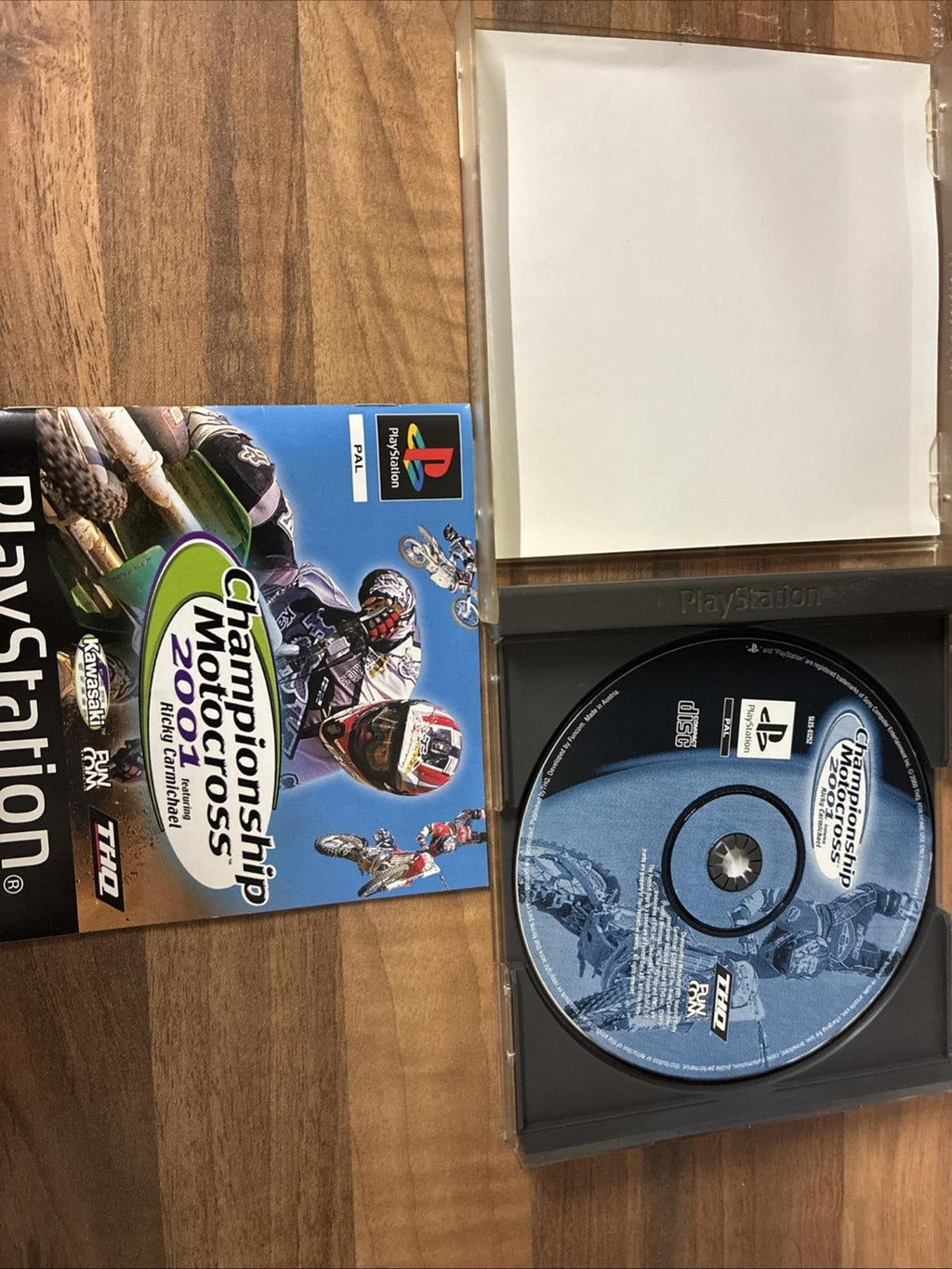 Championship Motorcross Feat. Ricky Carmichael Playstation One PS1 Game