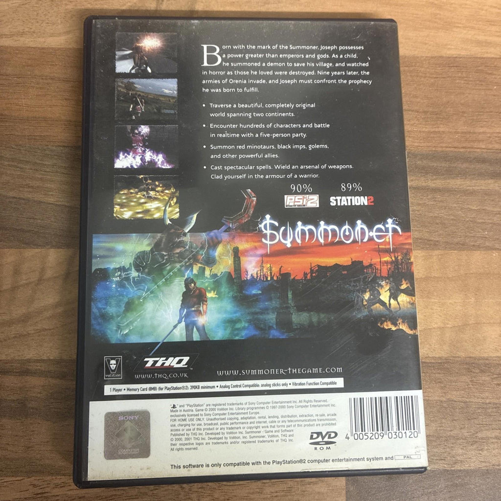 MINT  (PS2) Summoner - Same Day Dispatched - UK PAL