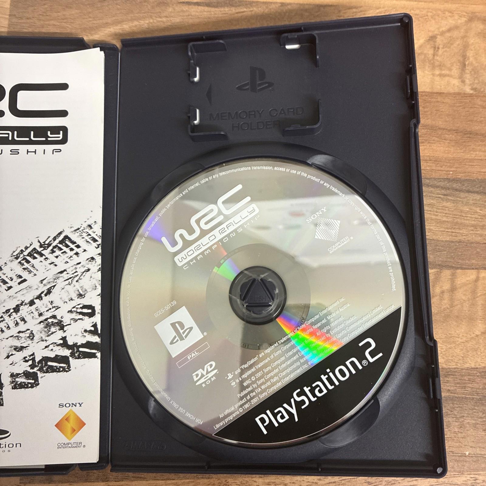 WRC World Rally Championship - PlayStation 2 (PS2) - With Manual mint condition