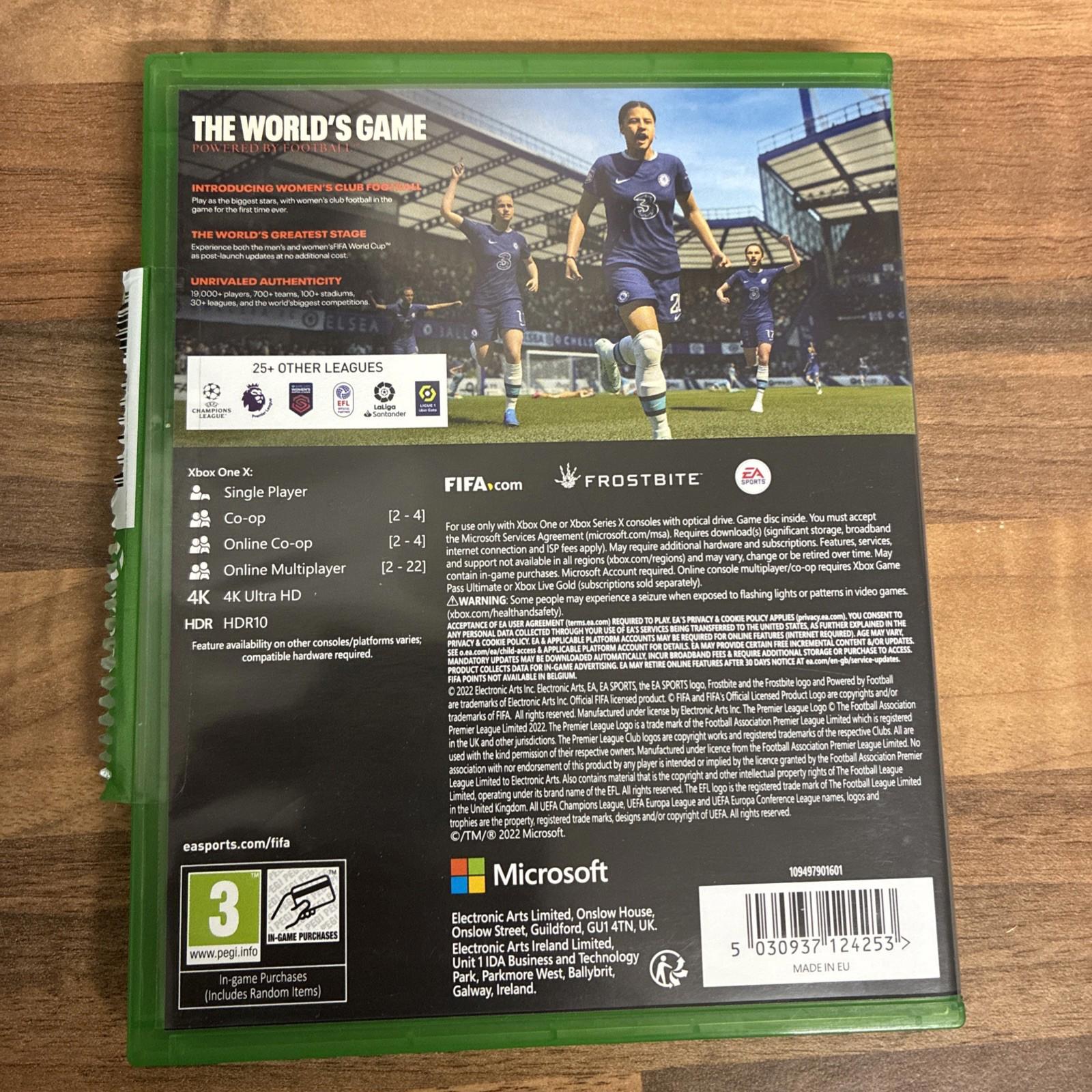 FIFA 23 (Microsoft Xbox One, 2022) Pegi 3+