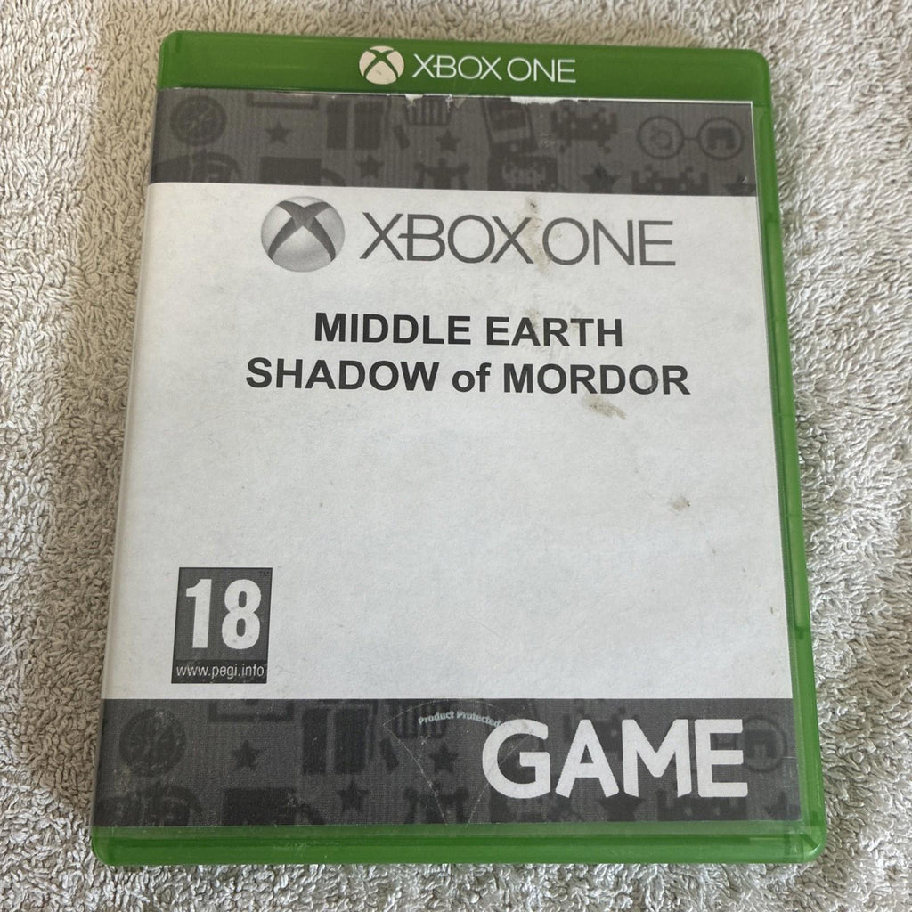 Middle-earth: Shadow of War - Xbox One - manual, Disc And Case But No Cover