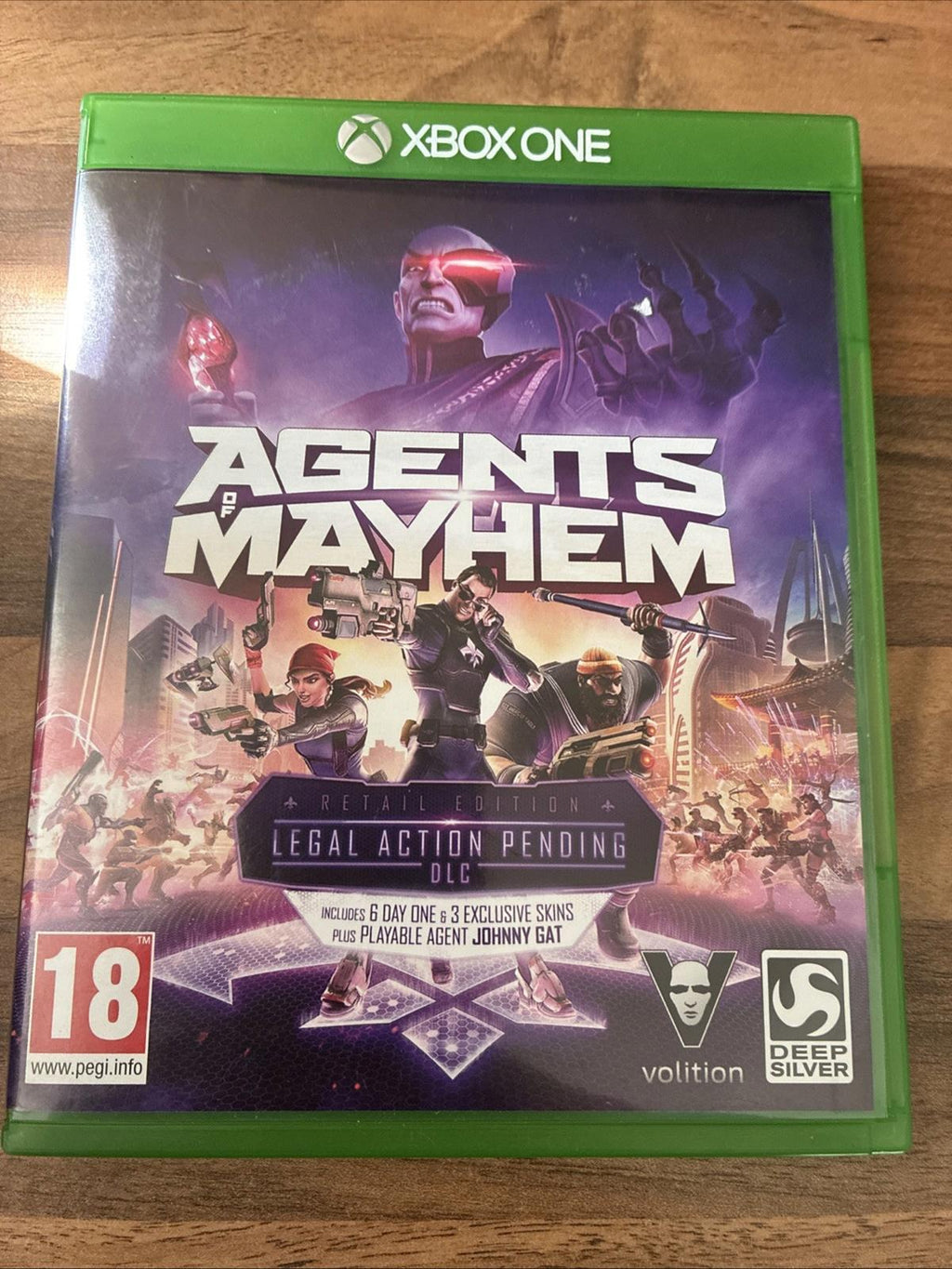 Agents of Mayhem (Microsoft Xbox One, 2017) Complete VGC, Works on Series X