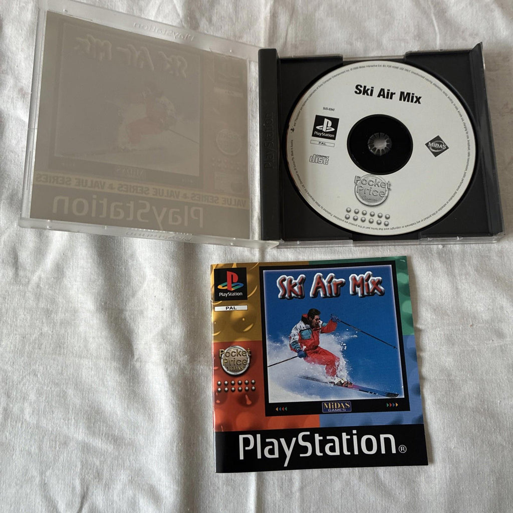 Ski Air Mix (Sony PlayStation 1, 2000) - European Version With Manual