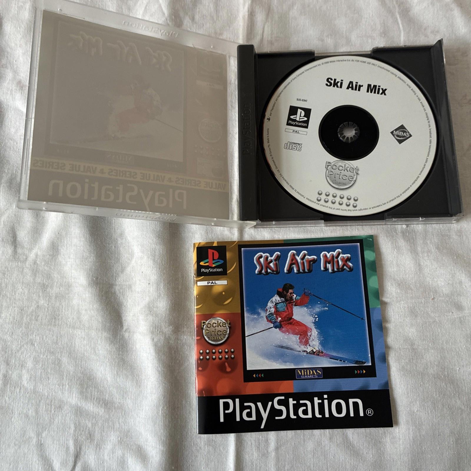 Ski Air Mix (Sony PlayStation 1, 2000) - European Version With Manual