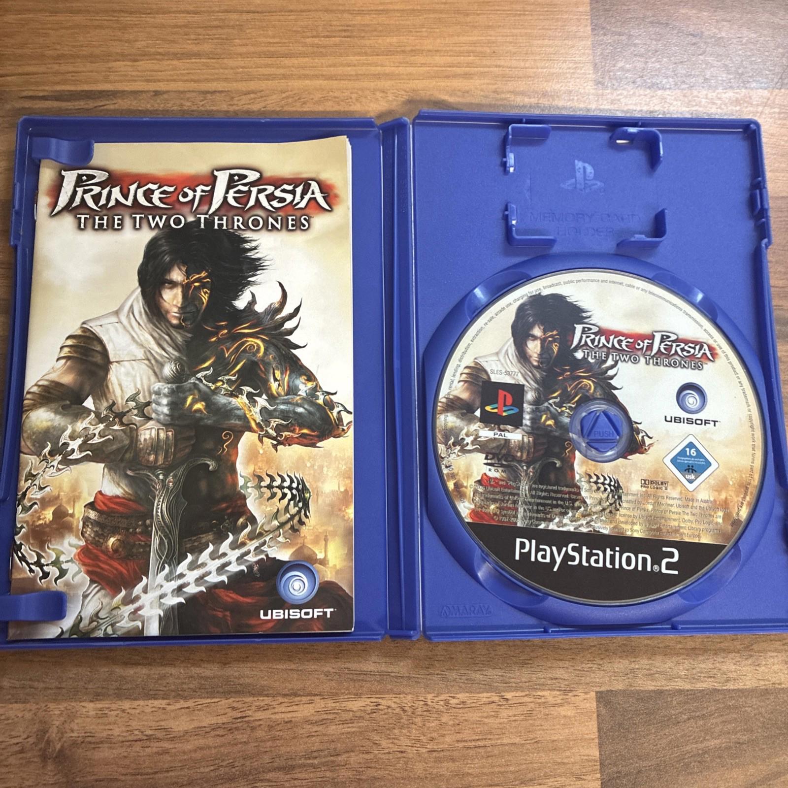 PlayStation2 : Prince of Persia: Two Thrones (PS2) with manual in VGC