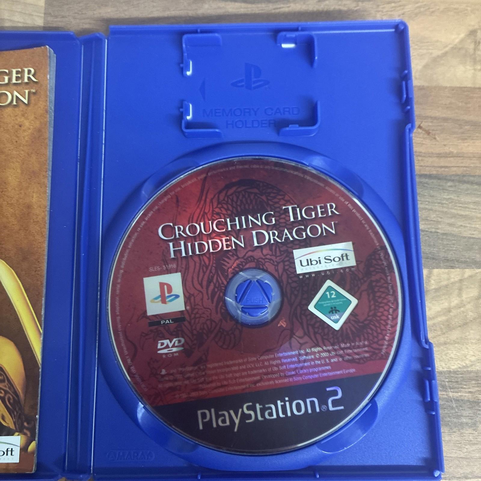 Crouching Tiger, Hidden Dragon PlayStation 2 PS2 Complete With Manual VGC
