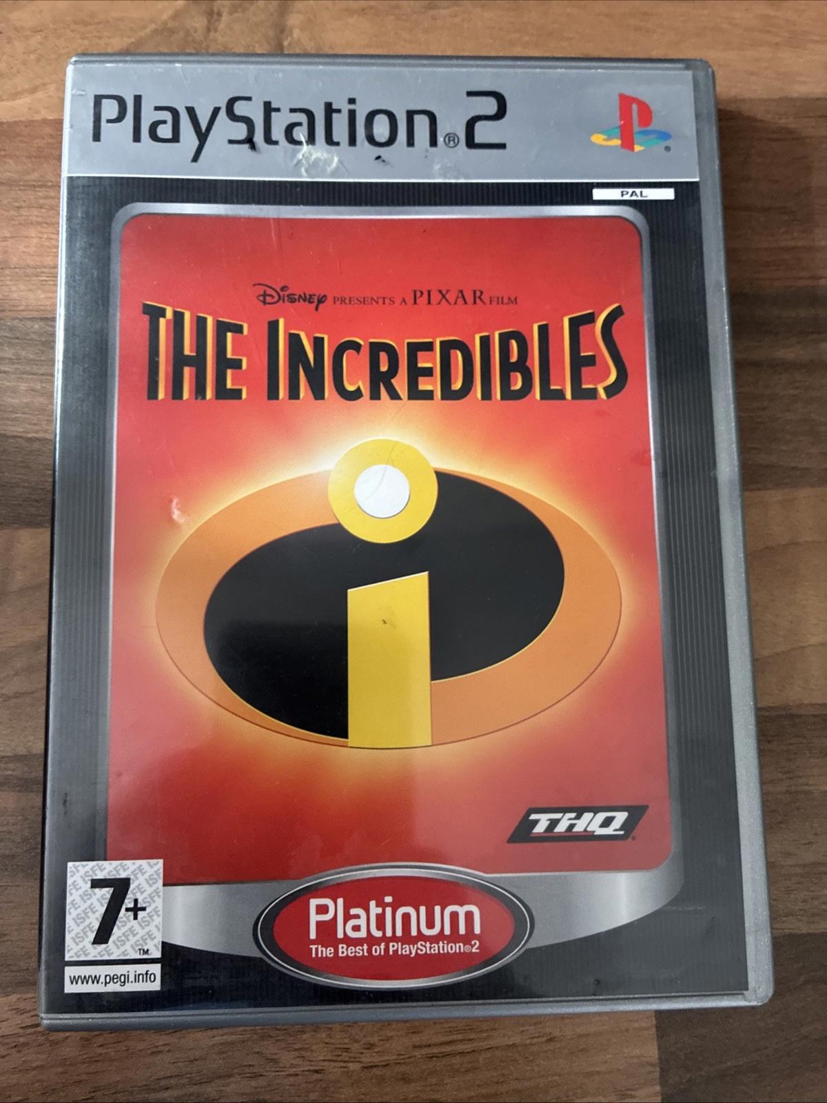 The Incredibles For Playstation 2 / PS2 Includes Manual In VGC