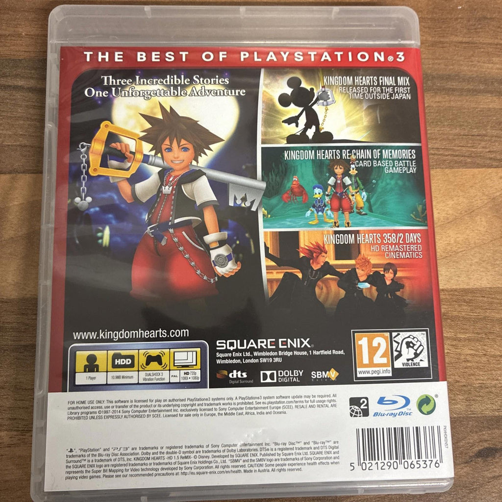 Kingdom Hearts HD 1.5 ReMIX (PS3) PEGI 12+ Adventure: Role Playing MINT