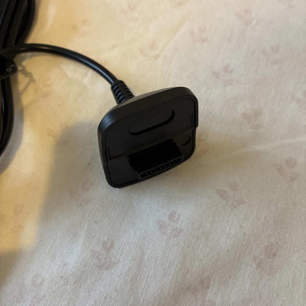 USB Charger Cable for Microsoft Xbox 360 Wireless Gamepad Controller 1.5m Black