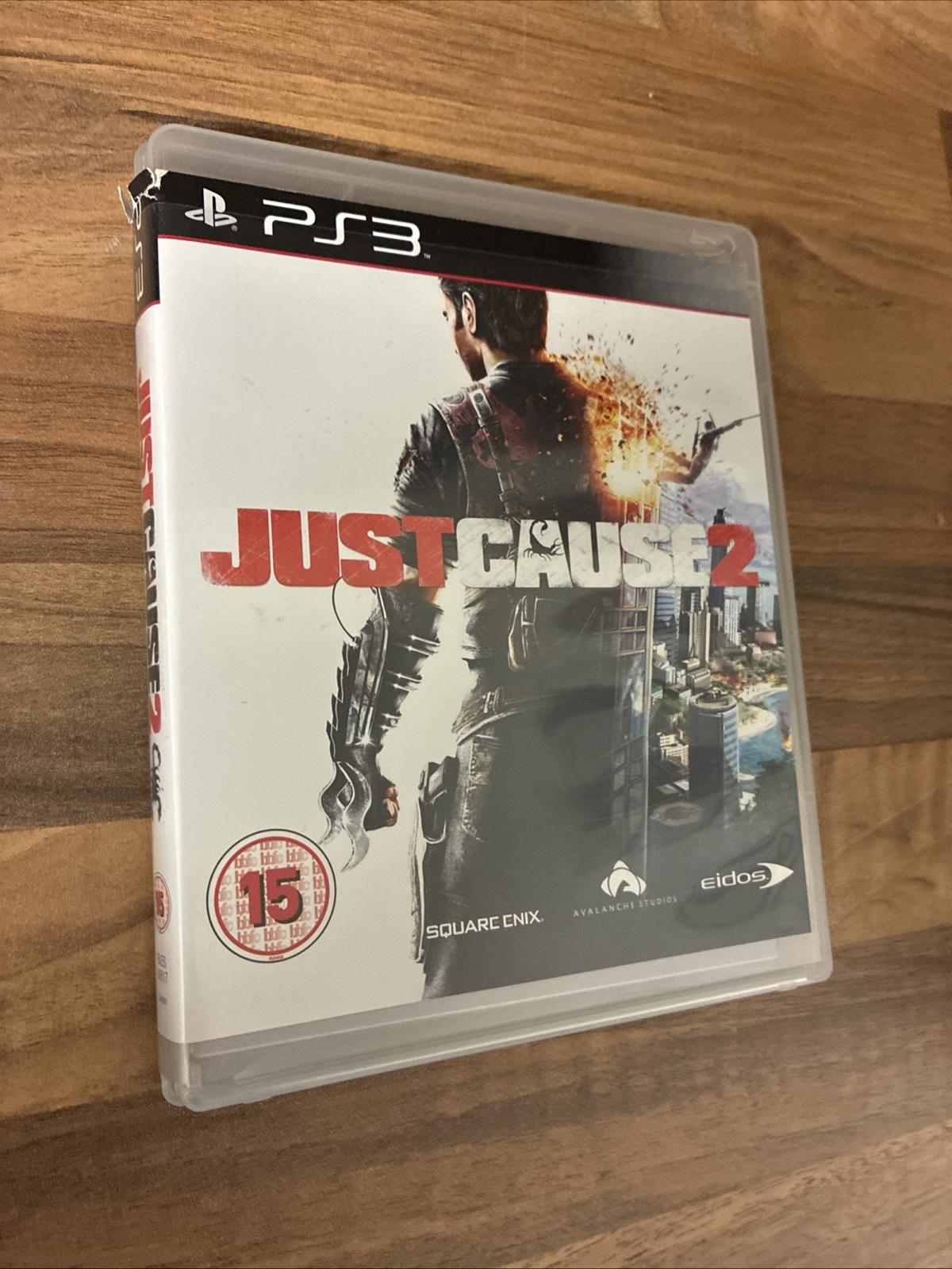 Just Cause 2 With/map Manual (Sony PlayStation 3, 2010) - European Version Mint