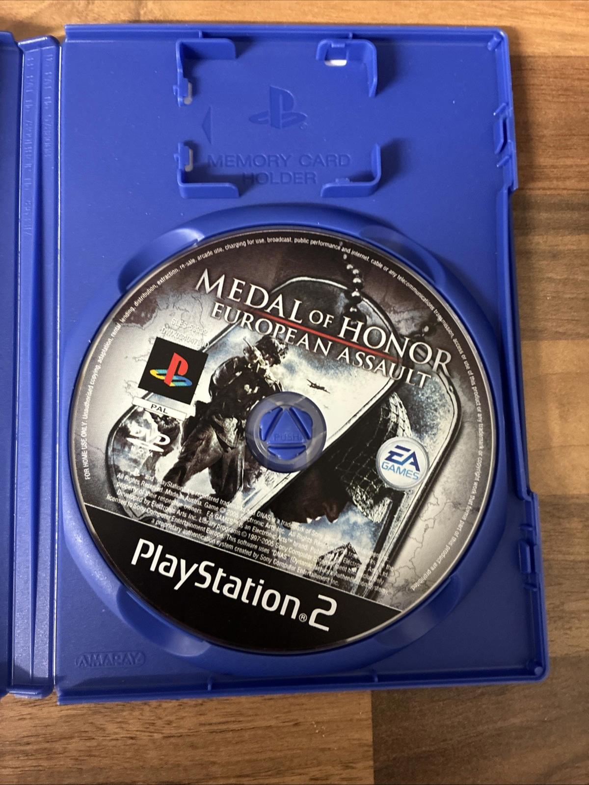 Medal of Honor: European Assault (PAL Sony PS2, 2005) *Mint* *Disc Perfect*