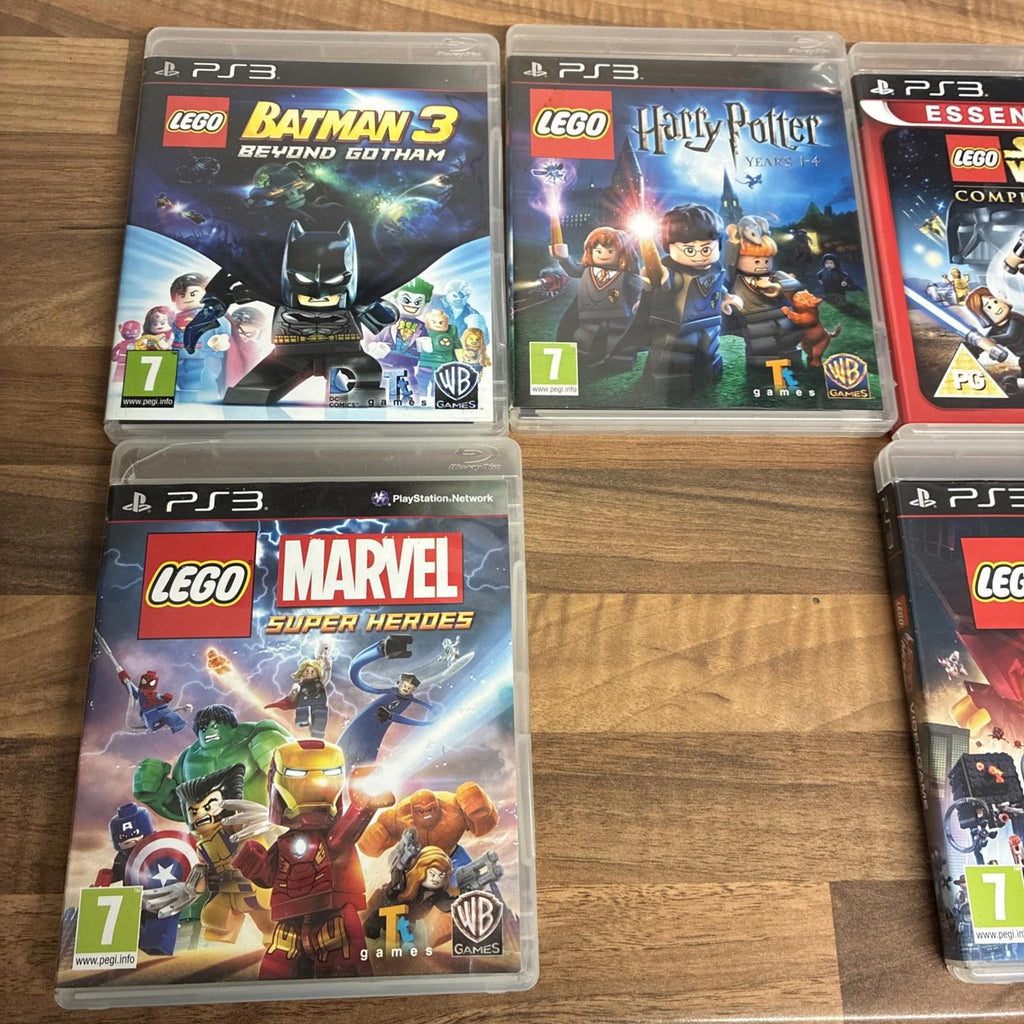 Lego Games -- Bundle of 7 Job Lot -- Sony Playstation 3 PS3 -- UK Seller --