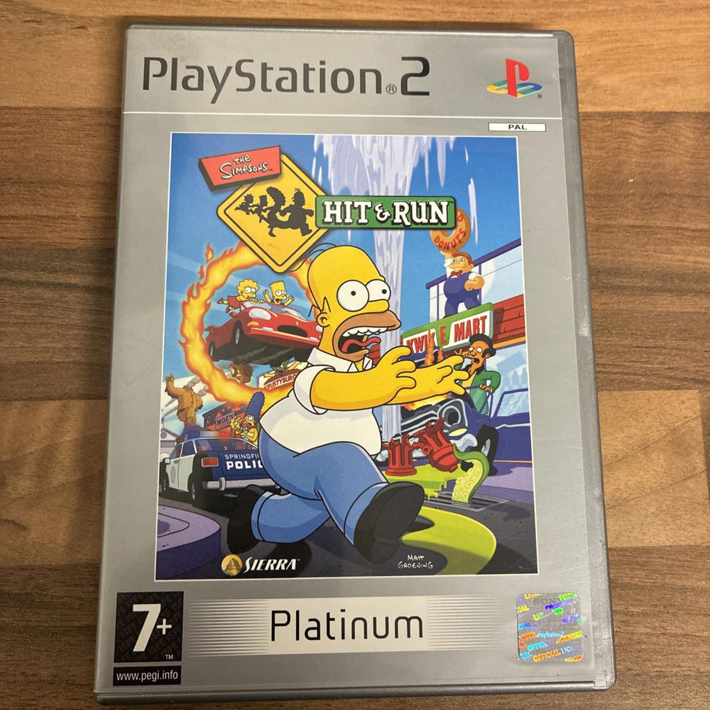 The Simpsons: Hit & Run -- Platinum (PlayStation 2, 2004)