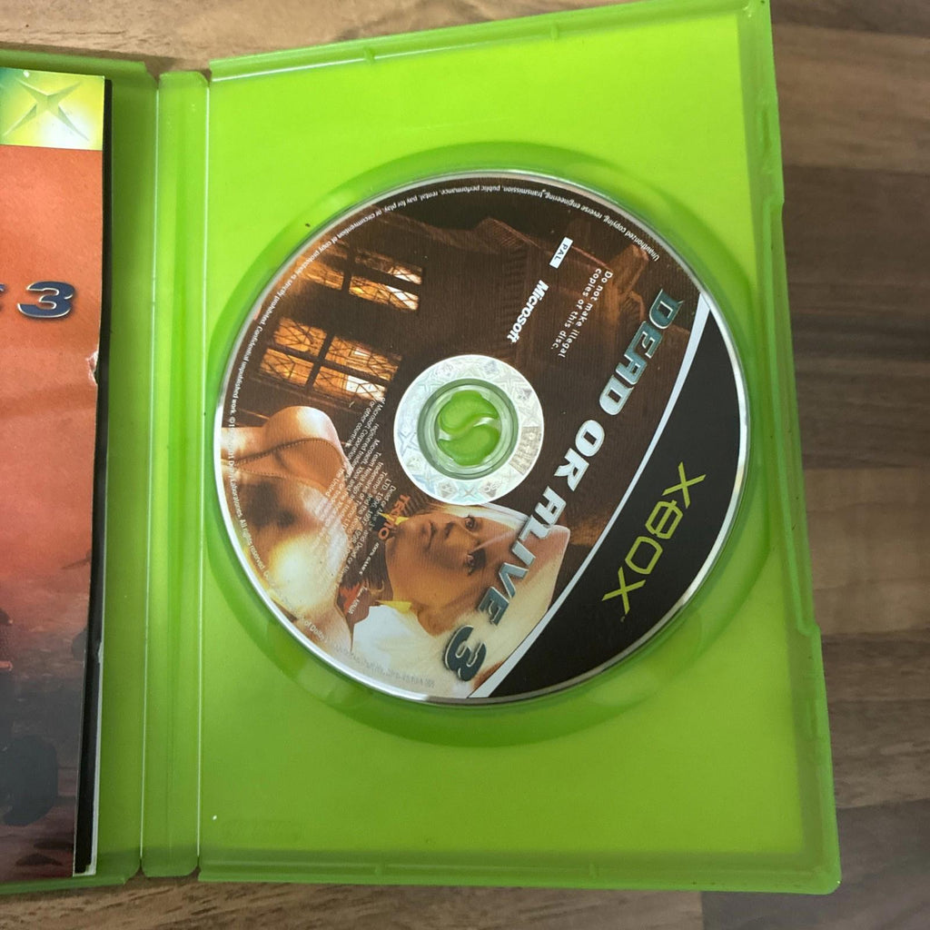 Dead Or Alive 3 - Original Xbox Video Game - With Manual