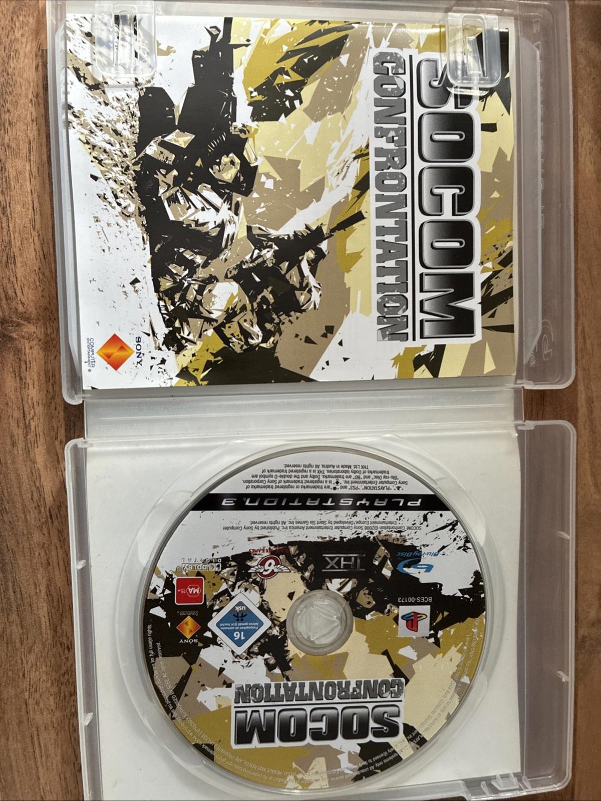 SOCOM: Confrontation (Sony PlayStation 3, 2009) With Manual