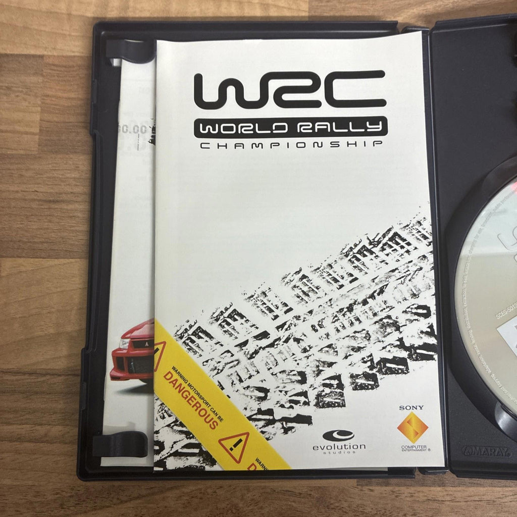 WRC World Rally Championship - PlayStation 2 (PS2) - With Manual mint condition